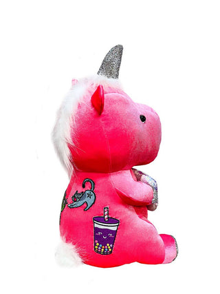 Special Edition Rebel Patch Unicorn in Pink