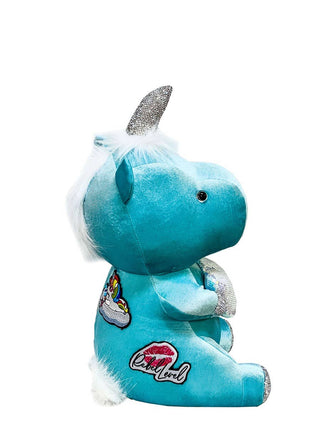 Special Edition Rebel Patch Unicorn in Turquoise