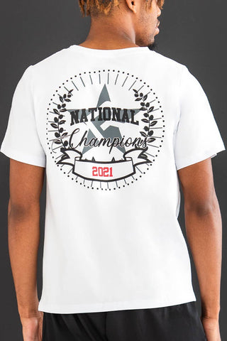 TVCC National Champ Tee in White - FINAL SALE